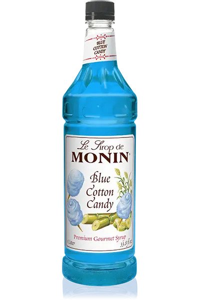 BLUE COTTON CANDY SYRUP - 1L
