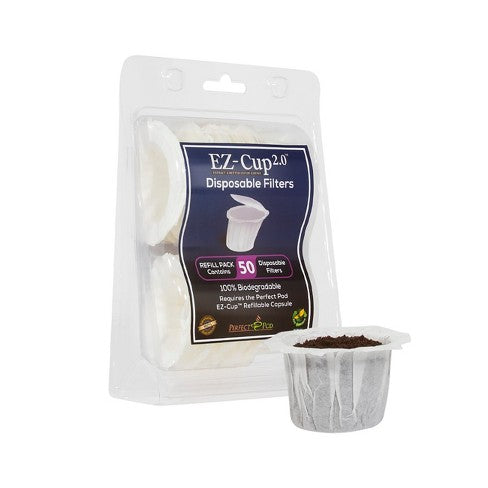 EZ-CUP DISPOSABLE FILTERS - 50CT