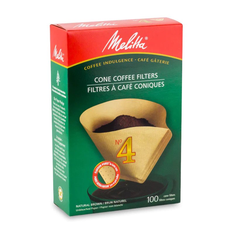 #4 COMPOSTABLE COFFEE FILTERS - 100CT