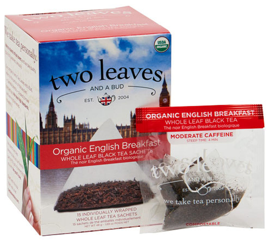 ORGANIC ENGLISH BREAKFAST TEA BAG - 15CT