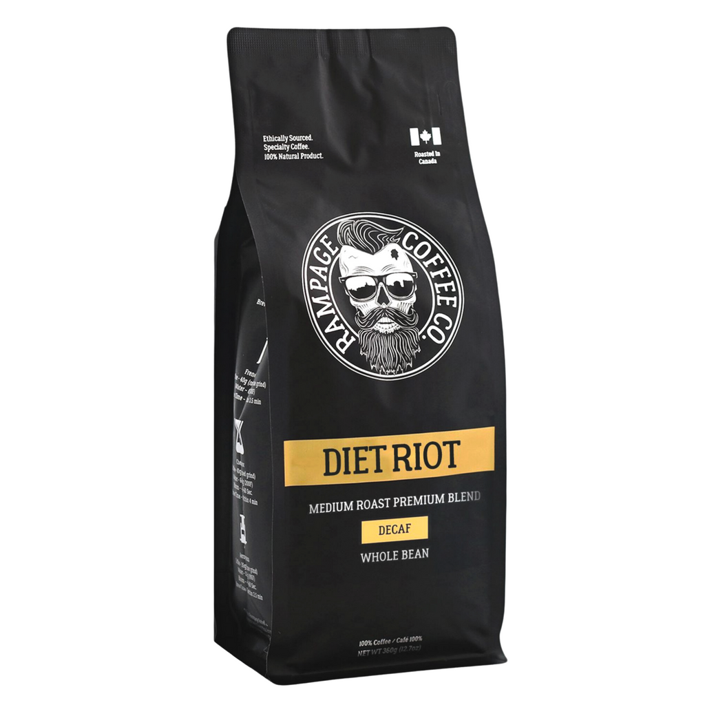 DIET RIOT DECAF COFFEE BEAN - 360G